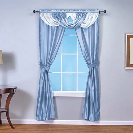 5-Pc. Monte Carlo Window Curtain Set