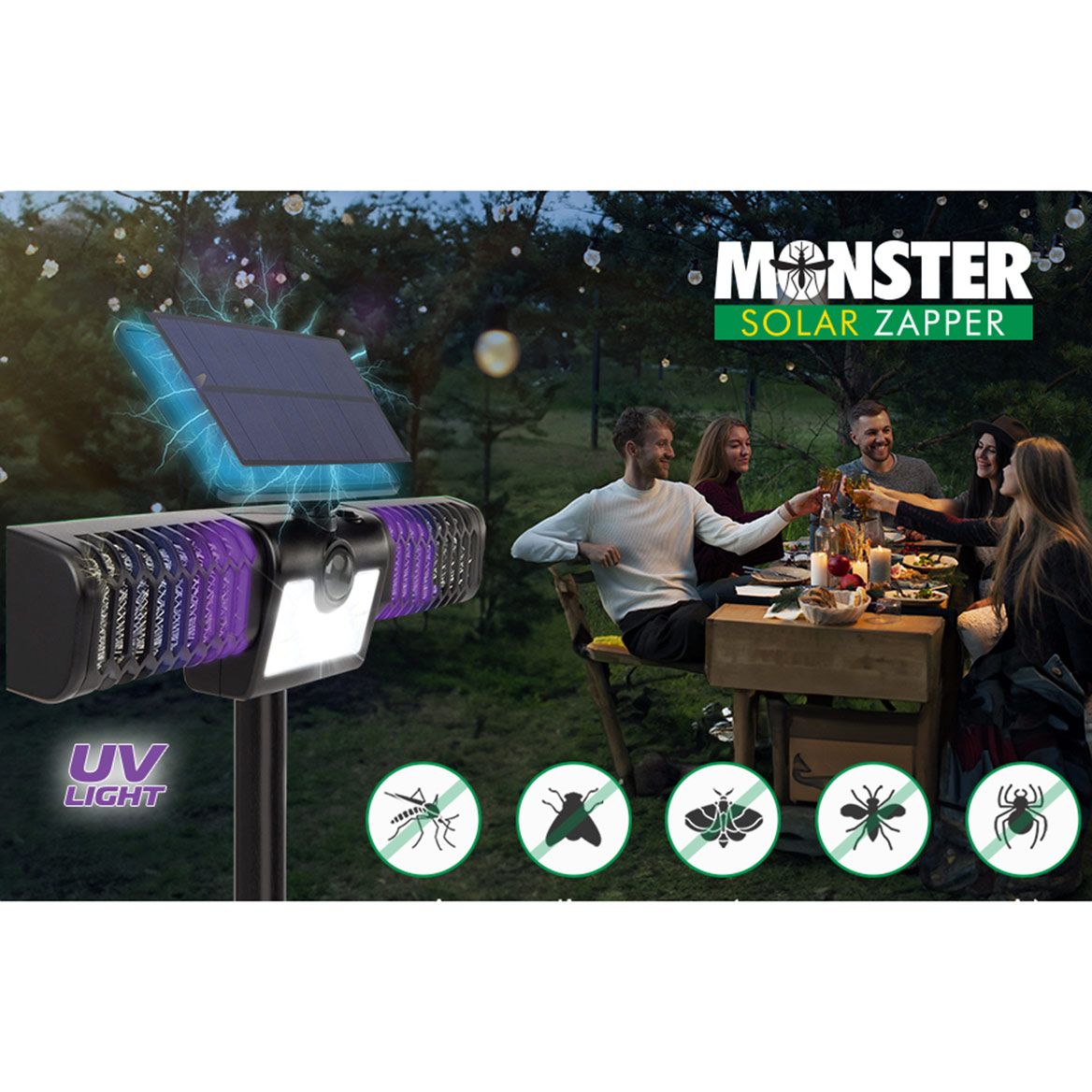 Bell + Howell® Rogue Monster Solar Zapper + '-' + 380837