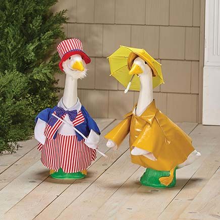 Gaggleville® Large Uncle Sam and Raincoat Outfits Bundle-380867