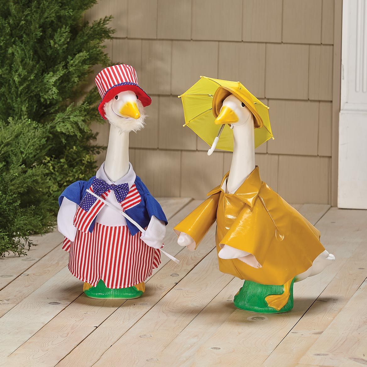 Gaggleville® Large Uncle Sam and Raincoat Outfits Bundle + '-' + 380867