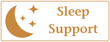 Sleep Support button