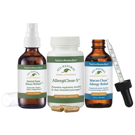 NativeRemedies® All-In-One Allergy Support Combo Pack-376988