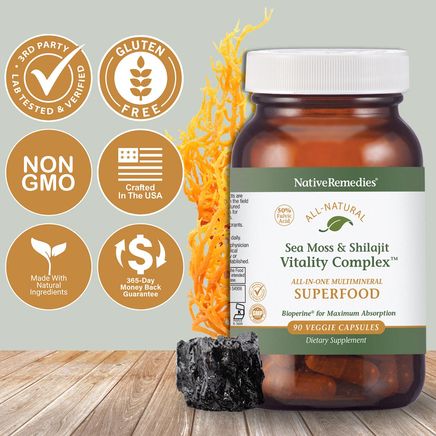 Native Remedies® Sea Moss & Shilajit Vitality Complex™-378628