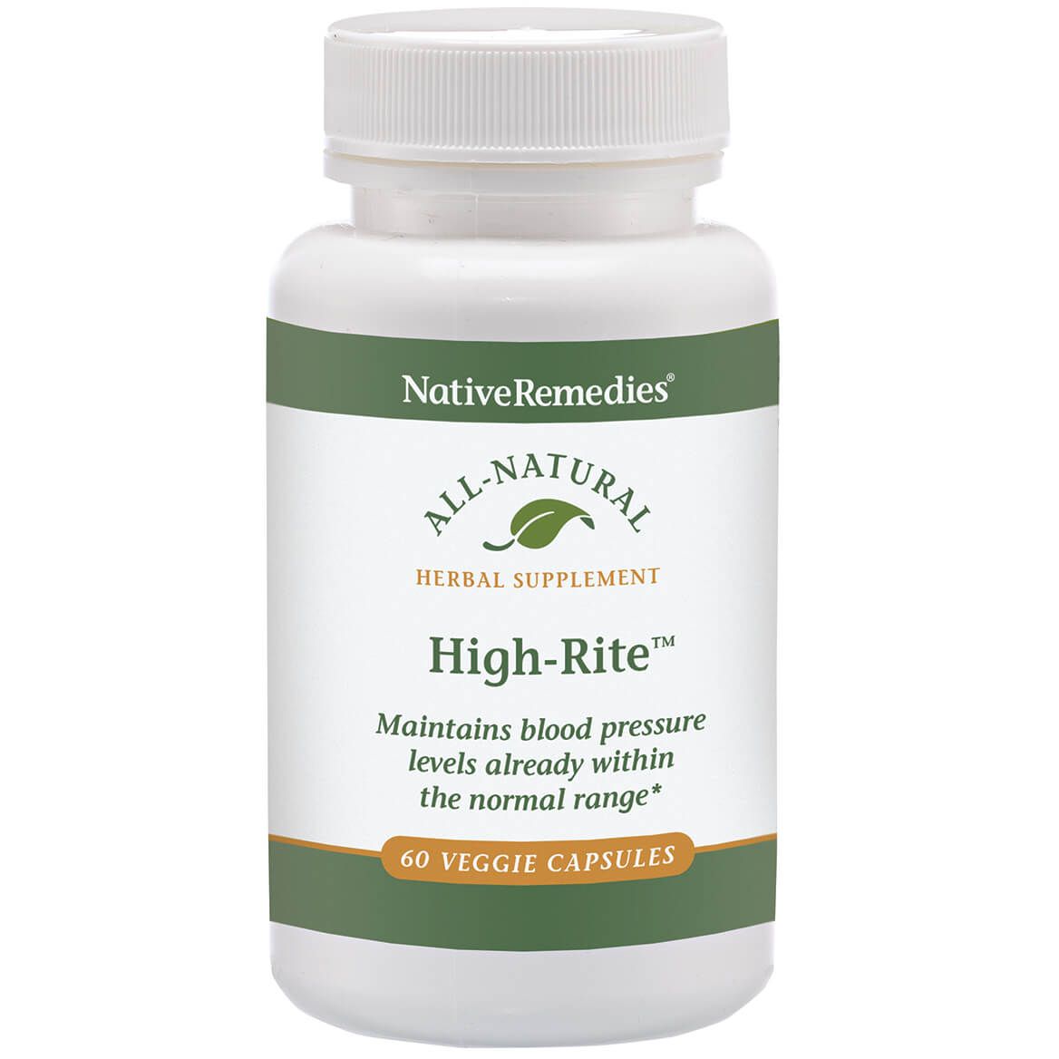 High-Rite™ Veggie Caps for Cardiovascular Health + '-' + 346772