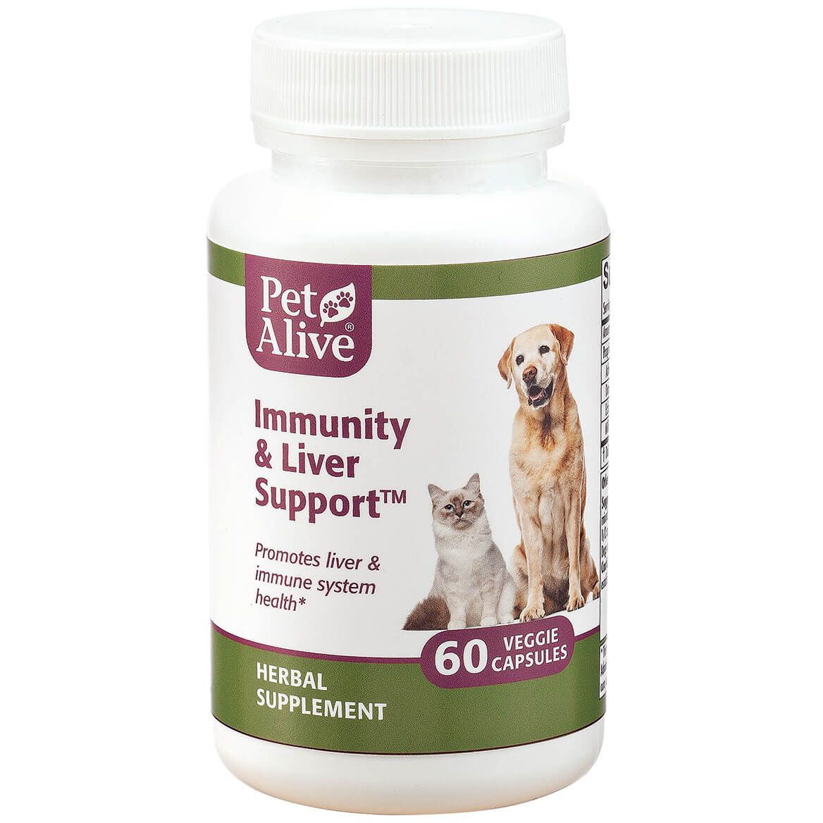 Immunity and Liver Support™ Veggie Caps for Cats & Dogs + '-' + 351868