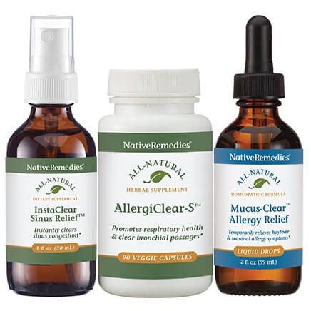 NativeRemedies® All-In-One Allergy Support Combo Pack-376988