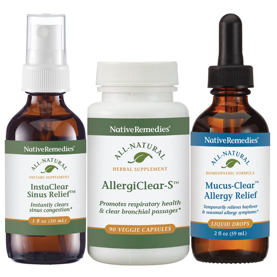 NativeRemedies® All-In-One Allergy Support Combo Pack + '-' + 376988
