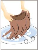 cleaning wig