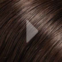 brunette wig swatch