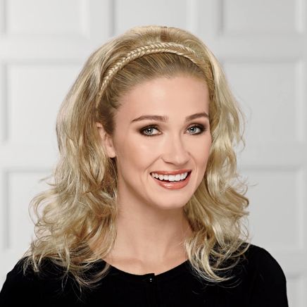 Paula Young® Beachy Headband with Hair-379285