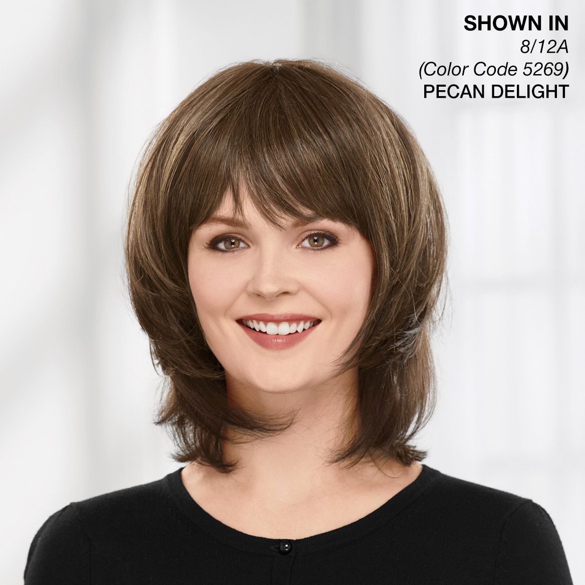Paula Young® Versafiber® Curlable Mid-Length Topper + '-' + 379064