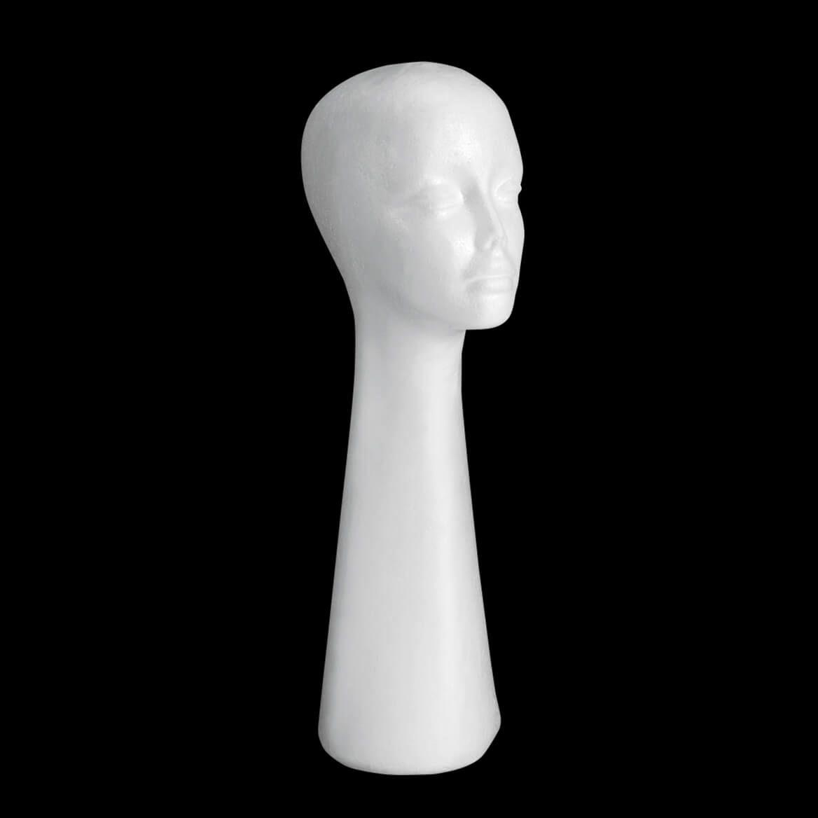 Paula Young® Tall Styrofoam Styling Head + '-' + 379298