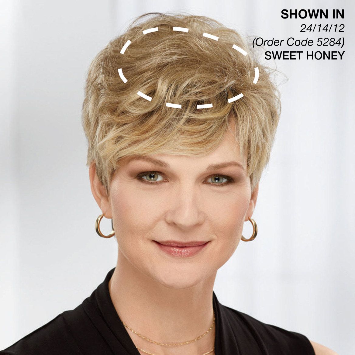 Paula Young® Human Hair Delicate Touch Wiglet + '-' + 379365