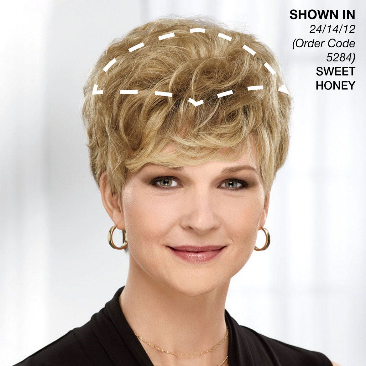 Paula Young® Human Hair Lite Touch Wiglet + '-' + 379382