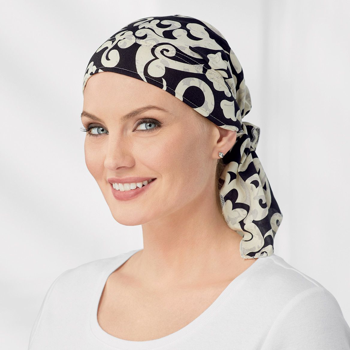 Paula Young® Scroll Print Turban + '-' + 379489