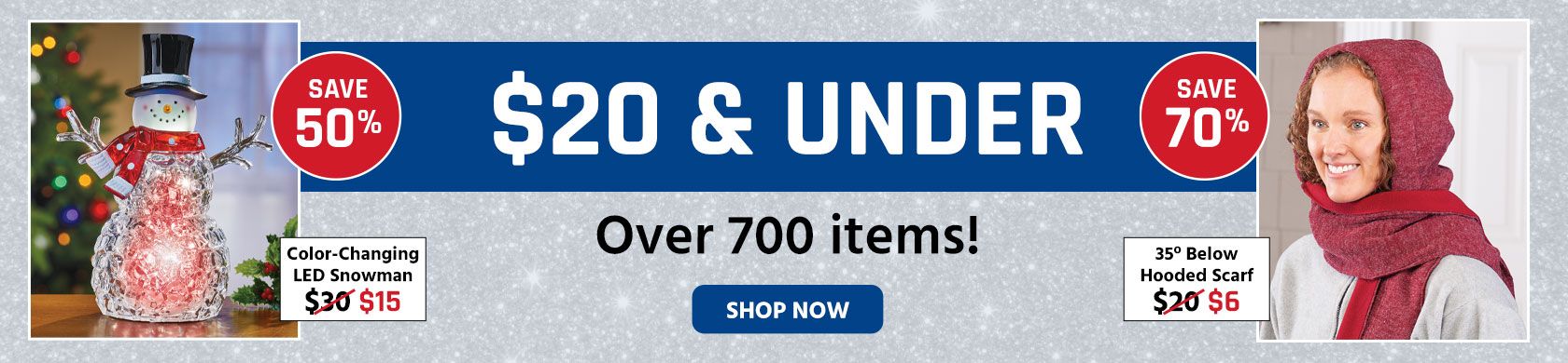 Shop $20 & Under