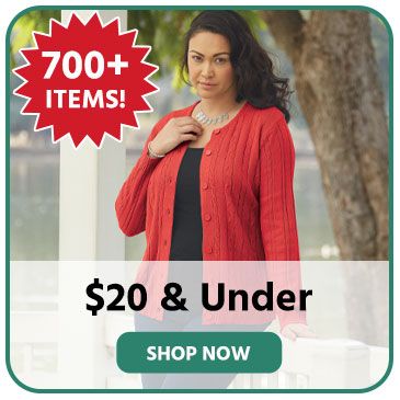 Shop $20 & Under