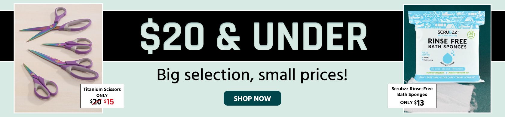 Shop $20 & Under