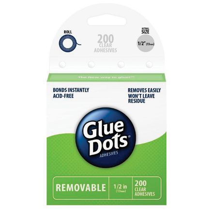 Removable Glue Dots, Set of 200-302163