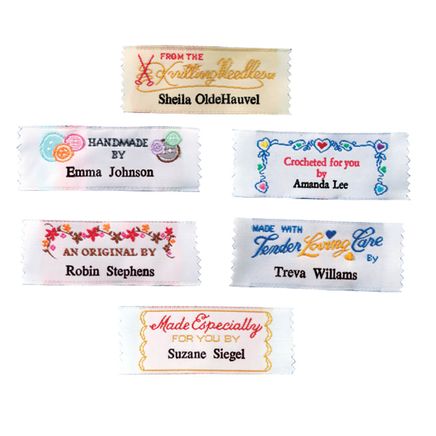 Personalized Handiwork Labels, Pack Of 20-310902