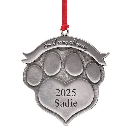 Personalized Pet Memorial Ornament-316626