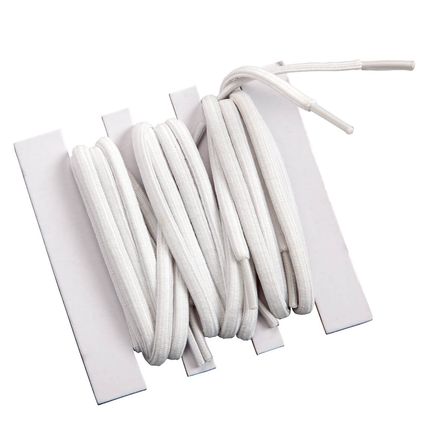 Silver Steps™ Elastic Shoe Laces, 3 Pair-341204