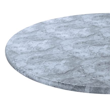Marbled Vinyl Elasticized Table Cover-344623