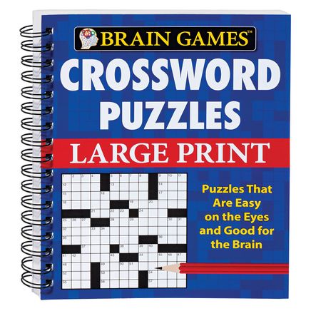 Brain Games Large Print Crossword-346375