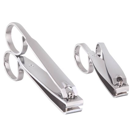 EZ Grip Nail Clippers, Set of 2-347813