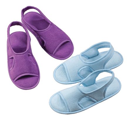 Terry Memory Foam Slippers-355384