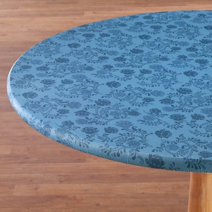 The Kathleen Vinyl Elasticized Table Cover By Home-Style Kitchen™-358486