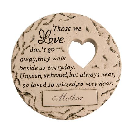 Personalized "Those We Love" Memorial Stone-359478
