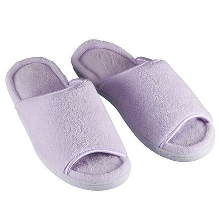 Open-Toe Terry Slipper-360022