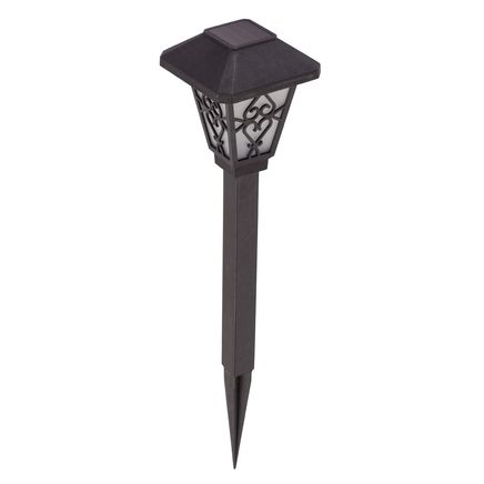 Black Color Changing Solar Lights, Set of 6-360504