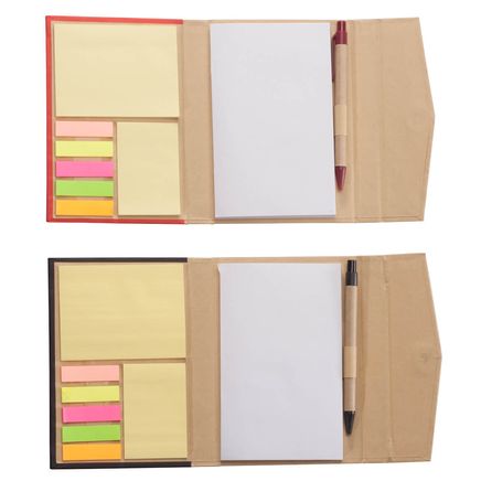 Memo Book with Sticky Notes, Set of 2-360828