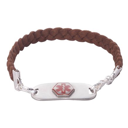 Personalized Medical ID Braided Bracelet-361638