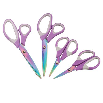Titanium Purple Scissors, Set of 4-362575