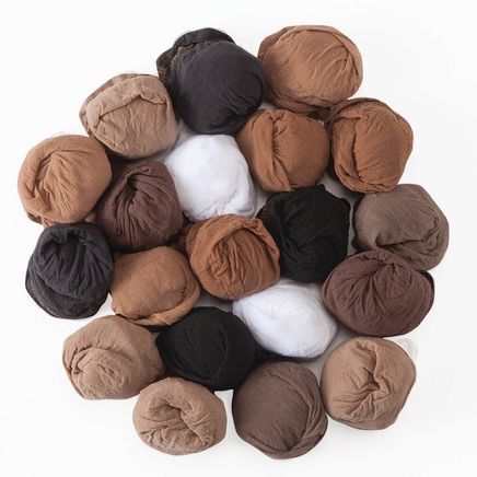 Nylon Knee Highs, Set of 20 Pairs-367416