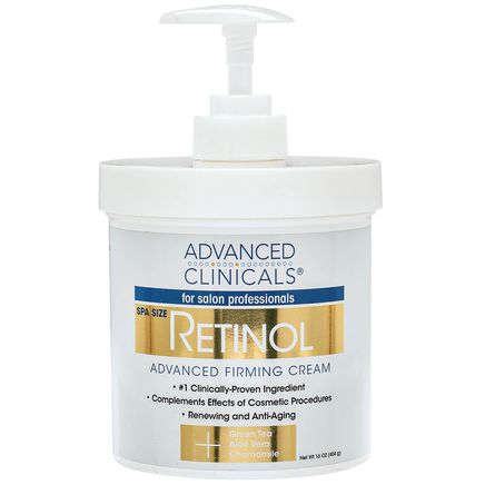 Advanced Clinicals® Retinol Advanced Firming Cream 16oz.-368949