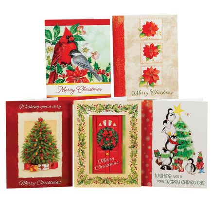 Christmas Variety Pack Cards, Set of 20 Traditional-372238