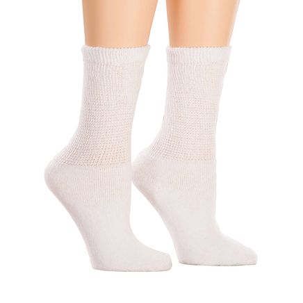 Silver Steps™ Crew Cut Diabetic Socks, 3 Pair-373355