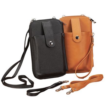 RFID Phone Wallet Shoulder Bag and Wristlet-373609