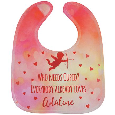 Personalized Valentine's Day Baby Bib-373798