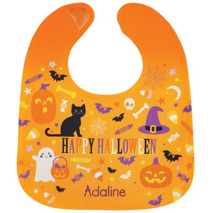 Personalized Halloween Baby Bib-373861