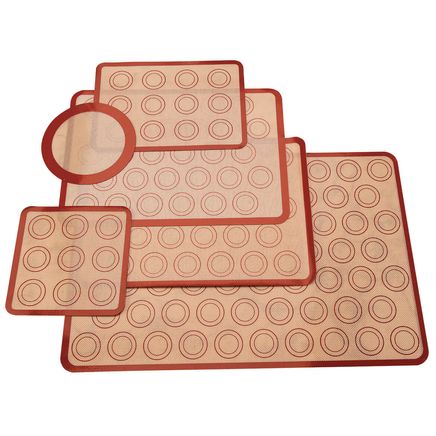 Silicone Baking Mats by Home Marketplace, Set of 6-374222