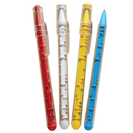 Puzzle Pens, Set of 4-375343