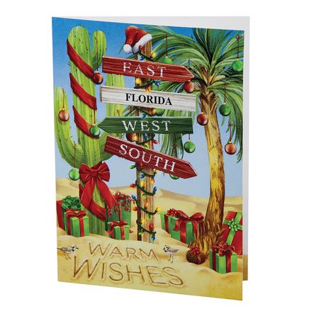 Personalized Warm Wishes Christmas Cards, Set of 20-375533