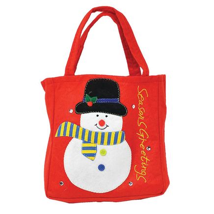 Felt Snowman Tote-375998