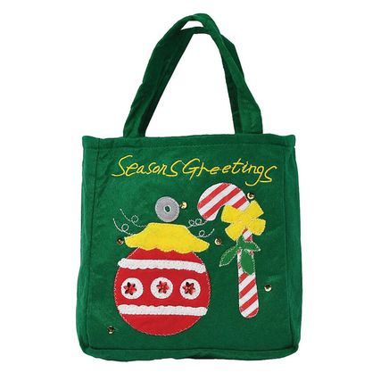 Felt Candy Cane Tote-376015
