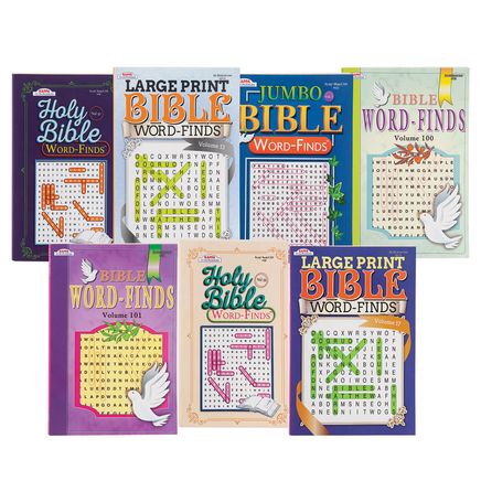 Colossal Bible Word-Finds, Value Set of 7-376430